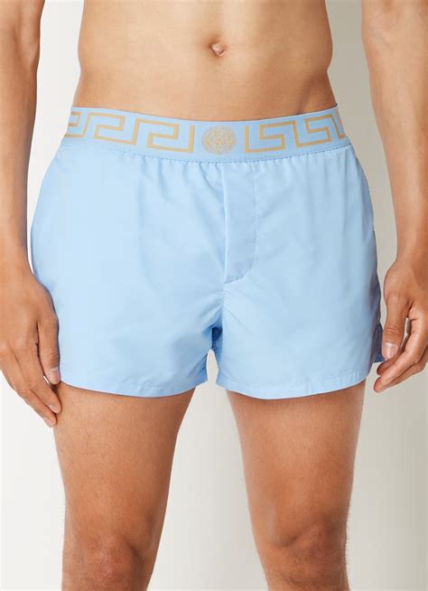 versace zwembroek blauw|Versace zwembroeken koop je online bij de Bijenkorf.